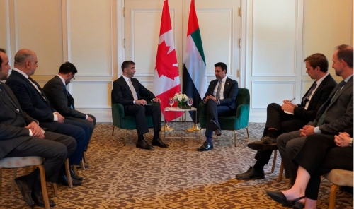 UAE, Canada Discuss Expansion of Strategic Trade UAE, Canada Discuss Expansion of Strategic Trade