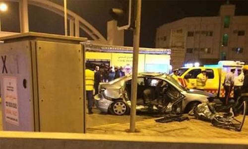 Two Indians died in Riffa accident, another seriously injured Two Indians died in Riffa accident, another seriously injured