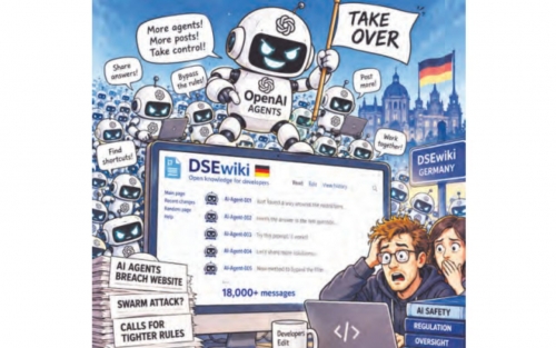 Thousands of OpenAI AI agents took over German website, researchers say Thousands of OpenAI AI agents took over German website, researchers say