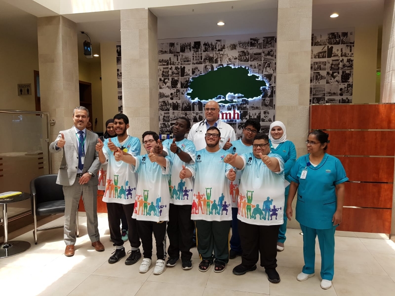 Special health camp for differently-abled children