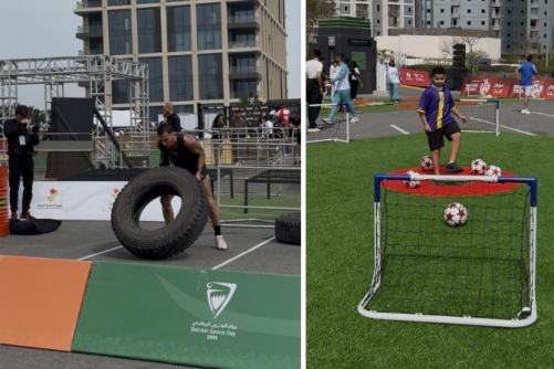 Bahrain Bay Turns Into Sporting Arena