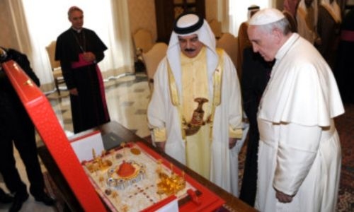 Papal visit is vote for Bahrain’s harmony