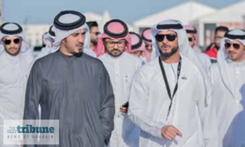 Shaikh Khalid hails Bahrain’s capabilities to host big events