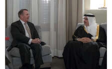 HRH the Crown Prince meets UK Secretary of State for International Trade