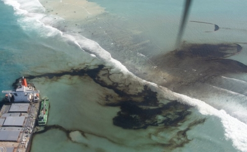 Mauritius asks Japan for almost $34 million after oil spill