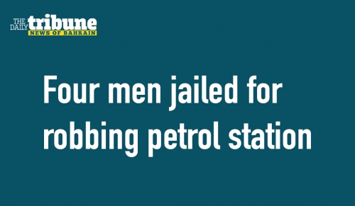 Four men jailed for robbing petrol station