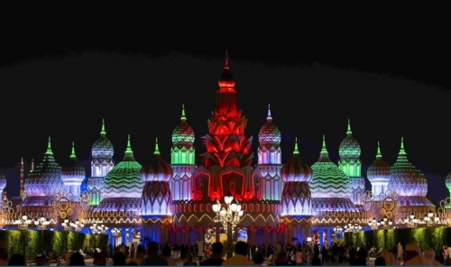 Global Village lights up for National Day events Global Village lights up for National Day events