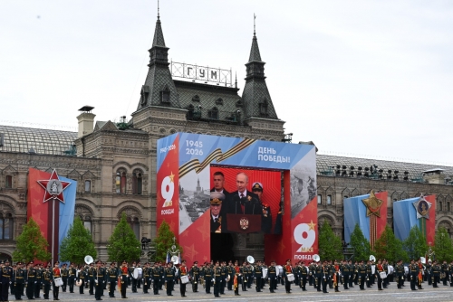 Putin Blasts NATO as Russia Marks Muted Victory Day Under Fragile Truce Putin Blasts NATO as Russia Marks Muted Victory Day Under Fragile Truce