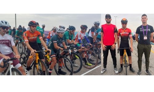Bahrain cycling team concludes its participation in the Arab Championship Bahrain cycling team concludes its participation in the Arab Championship