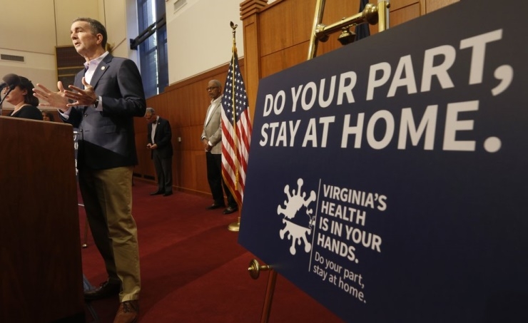 U.S.' only doctor governor offers sober voice on virus U.S.' only doctor governor offers sober voice on virus