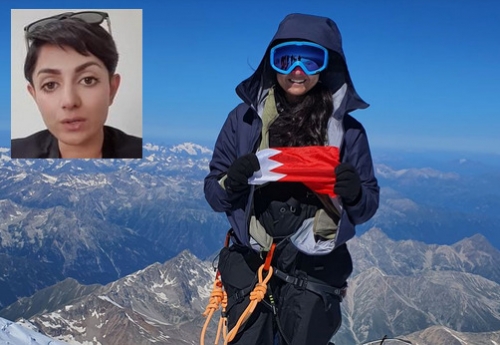 Bahraini Semreen Ahmed scales new heights by conquering Mount Elbrus!