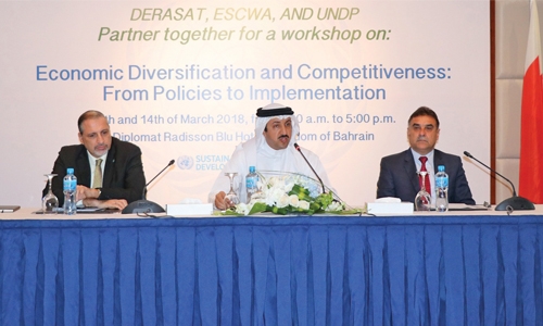 Workshop held on economic diversification, competitiveness