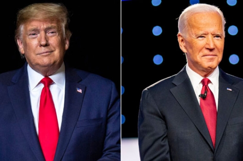 Trump, Biden fight over the raging virus, climate and race