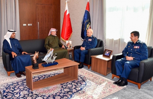 Police Chief Reviews Security Preparations with Bahrain International Circuit CEO Police Chief Reviews Security Preparations with Bahrain International Circuit CEO