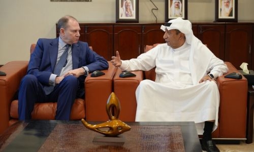 Bahrain Chamber discusses enhancing bilateral trade with Egyptian and Italian Ambassadors