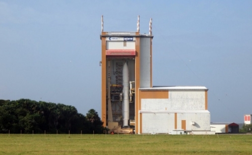 Ariane 5 rocket blasts off in first post-lockdown launch
