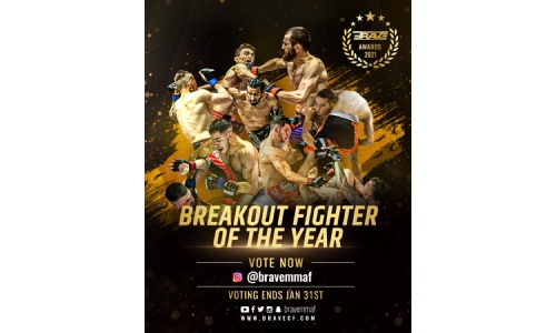 BRAVE CF lists down five nominees for 2021 Breakout Fighter of the Year