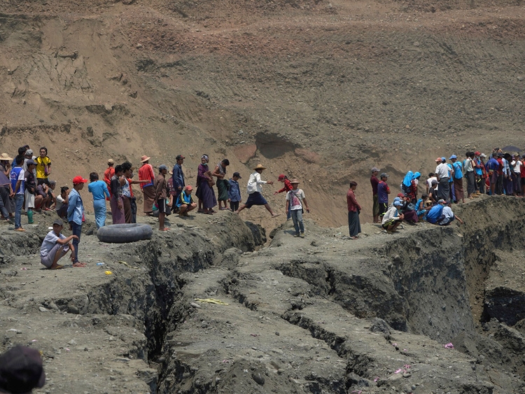 50 feared killed in Myanmar landslide