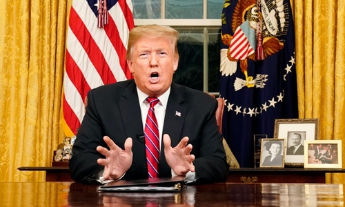 Trump insists on wall with Mexico