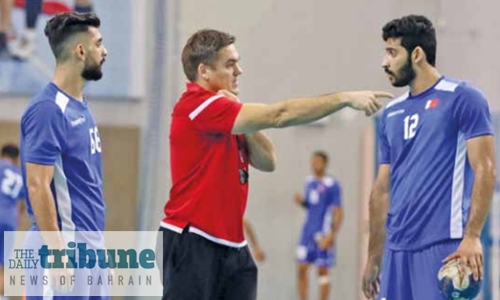 Bahrain handball team prepare for Iraq, South Korea friendlies Bahrain handball team prepare for Iraq, South Korea friendlies