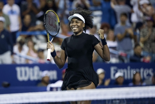 Venus wins in return, Osaka to face Raducanu Venus wins in return, Osaka to face Raducanu