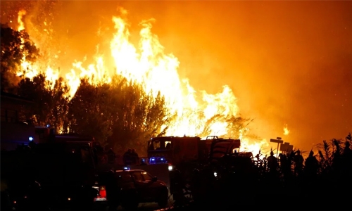 10,000 evacuated over new wildfire in France 10,000 evacuated over new wildfire in France