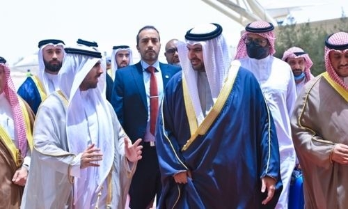 Bahrain Olympic Committee deputy chairman arrives in Kuwait to attend Gulf Games tournament
