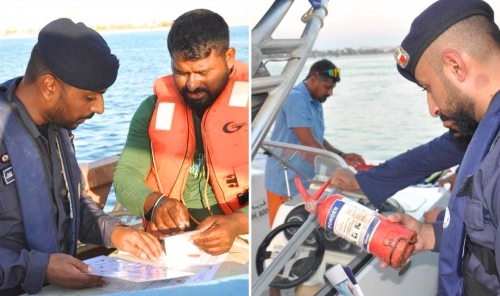 Joint Coast Guard Campaign Checks Maritime Safety Violations in Muharraq