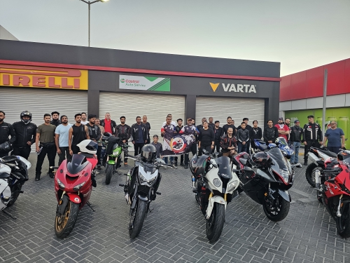A Final Memorial Ride for Ronald: Bahrain Riders Unite in Heartfelt Tribute