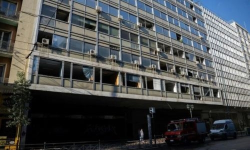 Bomb explodes near Greek labour ministry, no casualties