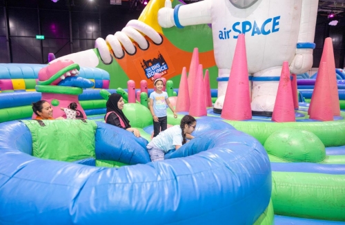 World’s biggest inflatable attraction, The Big Bounce, arrives at EWB for Eid