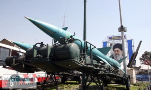Iranian missiles in Iraq