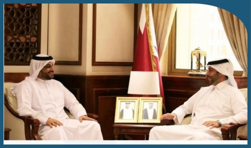 Bahrain and Qatar Discuss Strengthening Bilateral Relations