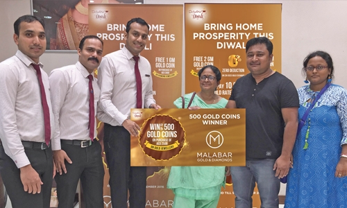 Customers continue  to win big @  Malabar Gold