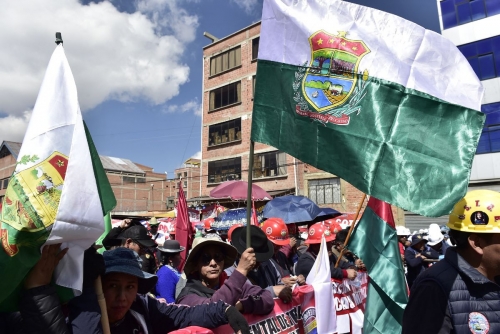 Bolivia's largest union calls indefinite strike Bolivia's largest union calls indefinite strike