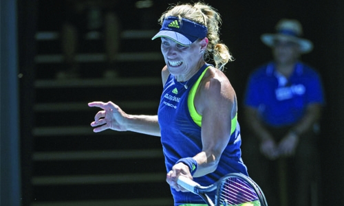 Kerber digs deep  to outlast Hsieh