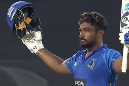 Sanju Samson Smashes 42-Ball Century Ahead of Asia Cup Sanju Samson Smashes 42-Ball Century Ahead of Asia Cup