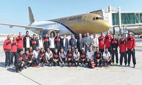 Gulf Air, Batelco support  national football team
