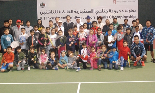 RJ Investment Holding junior open tennis begins RJ Investment Holding junior open tennis begins