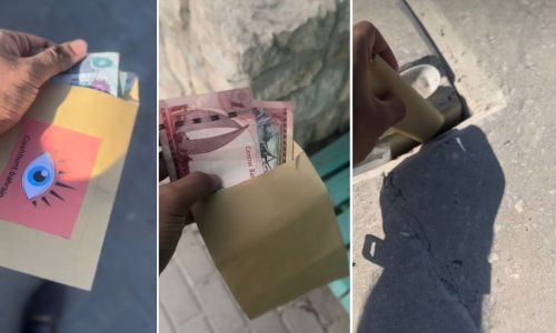 People engage in exciting hunt for 'mystery cash' in Bahrain's public areas!