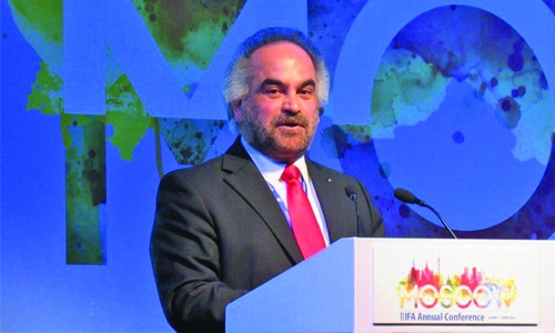 Dr. Jawahery opens IFA conference in Moscow