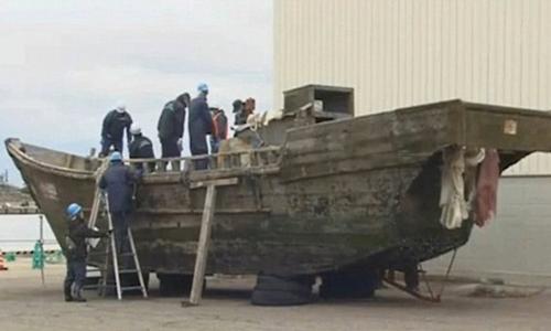 Mystery ghost fleet washes up in Japan
