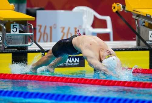 Goncharov Just Misses Backstroke Medal Goncharov Just Misses Backstroke Medal
