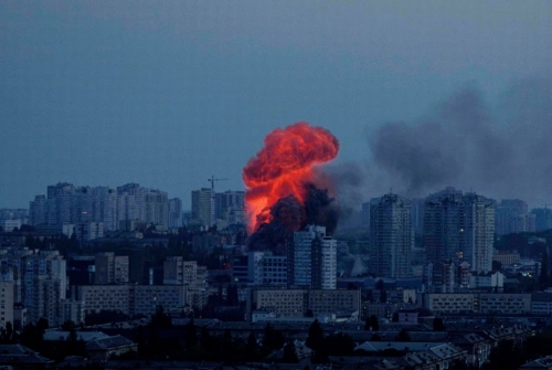 Ukraine Launches More Than 280 Drones at Russia in One of Its Largest Strikes