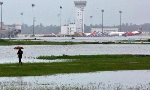 Cochin airport closed as water enters taxiway