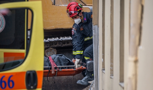 Six Dead After Blast Destroys Athens Building