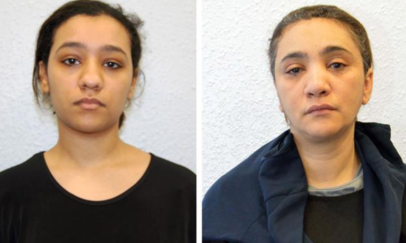 Mum and daughter jailed for terror plot 