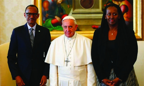 Pope begs God's forgiveness for Church sins in Rwanda genocide