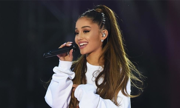 Ariana Grande gets optimistic