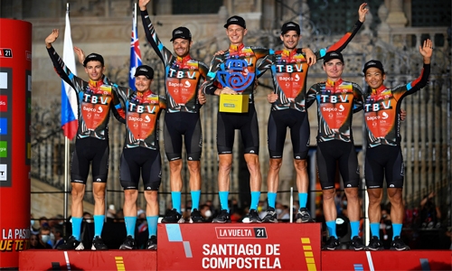 Bahrain Victorious riders shine in gruelling Spanish tour